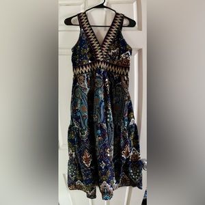 Patterned summer dress